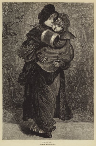 Tired Out by Kate Greenaway